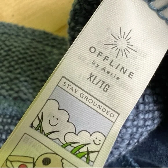 Offline by Aerie blue joggers size XL NWT - Picture 3 of 10